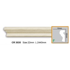 Декоративный молдинг из полиуретана CR 3035 (2.44м)*